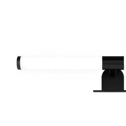 Aplica LED pentru oglindă de baie 2-în-1 APA, 6W/230V, 40 cm, IP44, negru