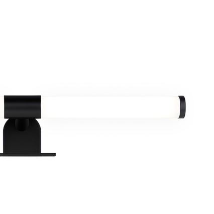 Aplica LED pentru oglindă de baie 2-în-1 APA, 6W/230V, 40 cm, IP44, negru