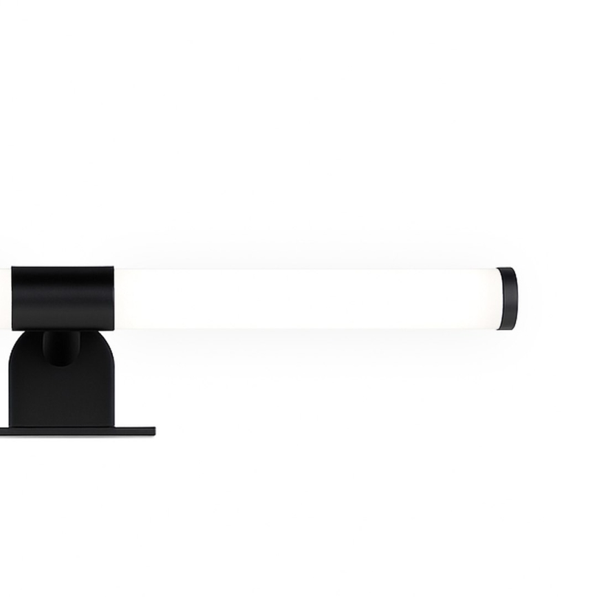Aplica LED pentru oglindă de baie 2-în-1 APA, 6W/230V, 40 cm, IP44, negru