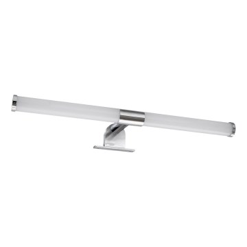 Aplica LED pentru oglindă de baie 2-în-1 APA LED, 6W, 230V, 40 cm, IP44, crom lucios