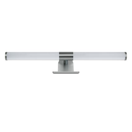 Aplica LED pentru oglindă de baie 2-în-1 APA LED, 6W, 230V, 40 cm, IP44, crom lucios