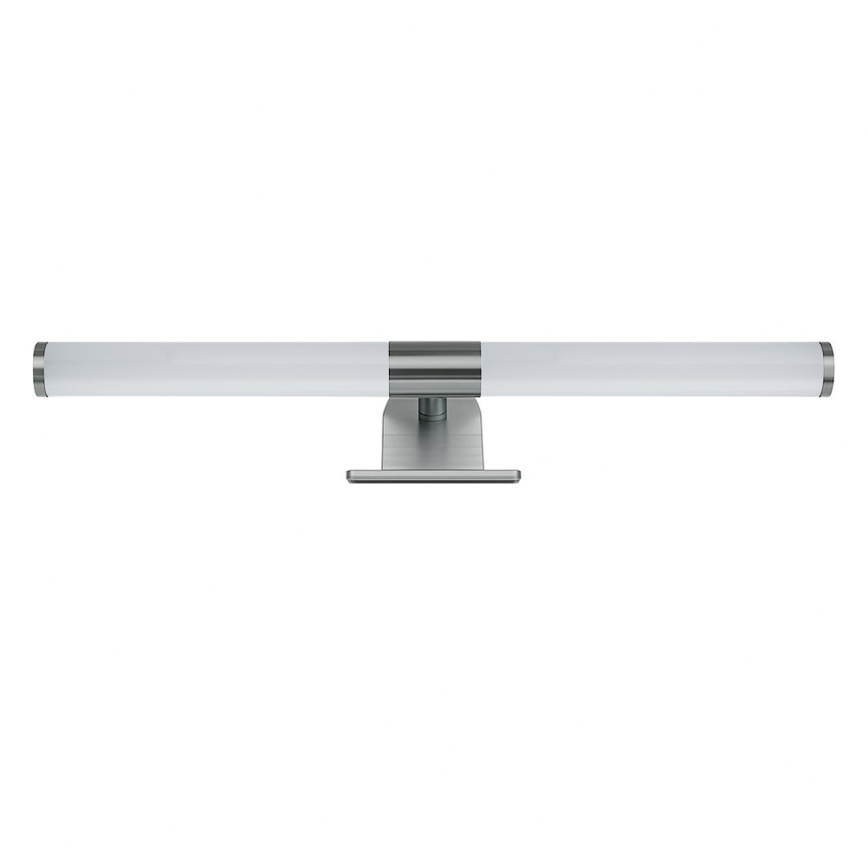 Aplica LED pentru oglindă de baie 2-în-1 APA LED, 6W, 230V, 40 cm, IP44, crom lucios