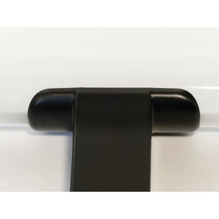 Aplica LED pentru oglindă de baie, 8W, 230V, 30 cm, IP44, neagră