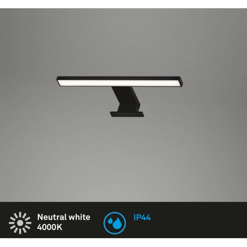 Aplică LED pentru oglindă de baie Briloner 2104-015 DUN LED/5W/230V 30 cm IP44