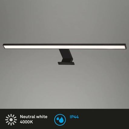 Aplică LED pentru oglindă de baie Briloner 2104-115 DUN LED/8W/230V 60 cm IP44