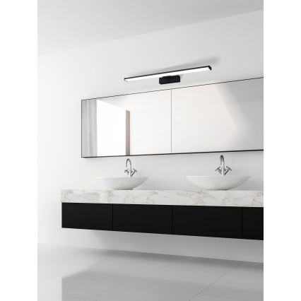 Aplică LED pentru oglindă de baie Eglo 780431 BETETA 11W/230V 60 cm IP44 negru
