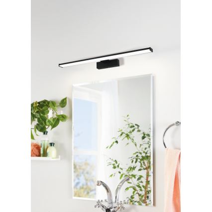 Aplică LED pentru oglindă de baie Eglo 780431 BETETA 11W/230V 60 cm IP44 negru