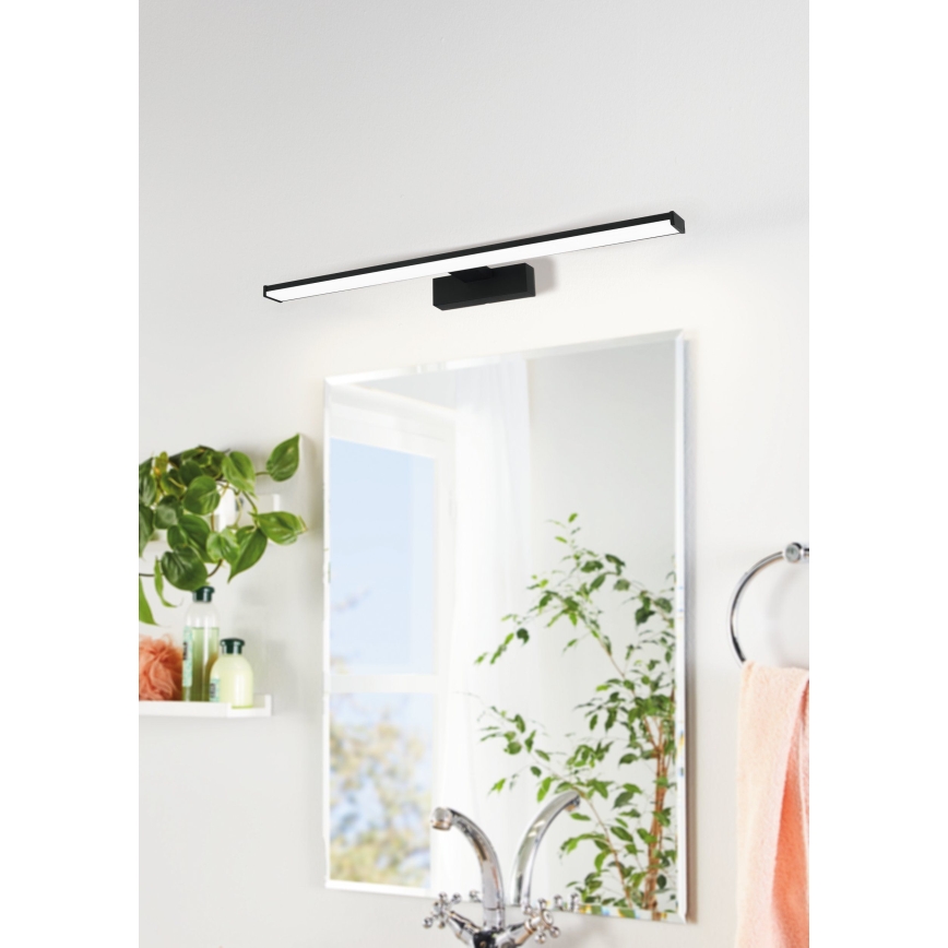 Aplică LED pentru oglindă de baie Eglo 780431 BETETA 11W/230V 60 cm IP44 negru