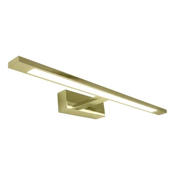 Aplica LED pentru oglindă de baie KLIMT, 12 W, 230 V, 3000/4000/6000K, 60 cm, IP44, aurie