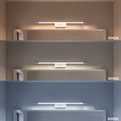Lumină LED pentru oglindă de baie KLIMT LED/12W/230V 3000/4000/6000K 60 cm IP44 albă