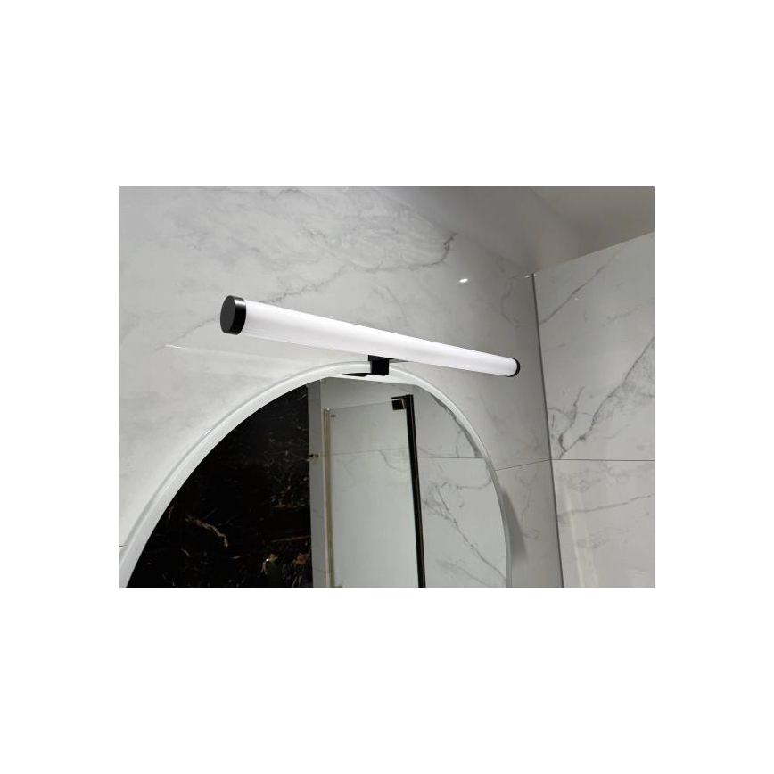 Aplica LED pentru oglindă de baie LED/12W/230V 59,5 cm IP44 neagră