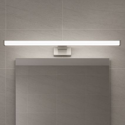 Aplica LED pentru oglindă de baie MIRORE, 10 W, 230 V, 60 cm, IP44, crom lucios