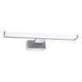 Aplica LED pentru oglindă de baie MIRORE, 5 W, 230 V, 30 cm, IP44, crom lucios