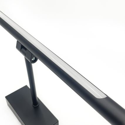 Aplica LED pentru oglindă de baie MIRROR, LED/6W/230V, 4000K, IP44, 40 cm, negru