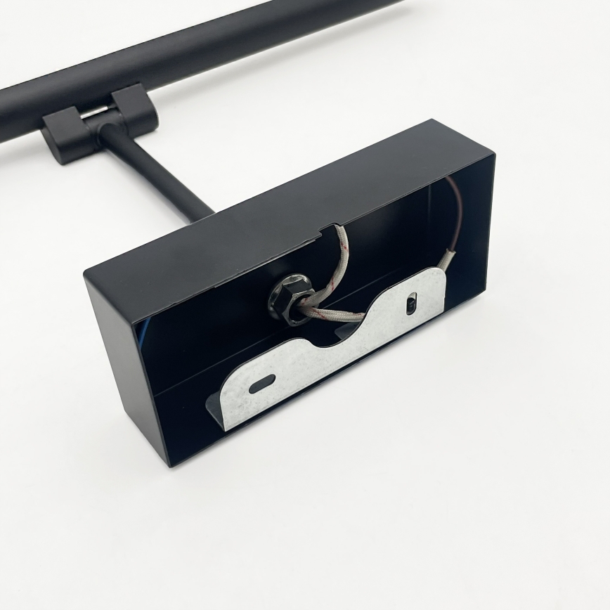 Aplica LED pentru oglindă de baie MIRROR, LED/6W/230V, 4000K, IP44, 40 cm, negru