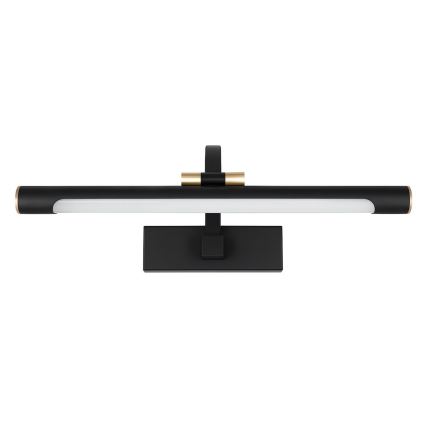 Aplica LED pentru oglindă de baie VINCI, 15W, 230V, 60 cm, IP44, neagră