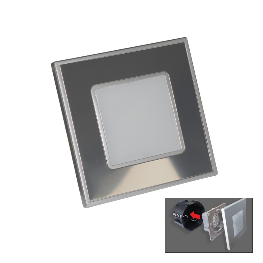 Aplică LED pentru scări 16xLED/1W/230V Emithor 48304
