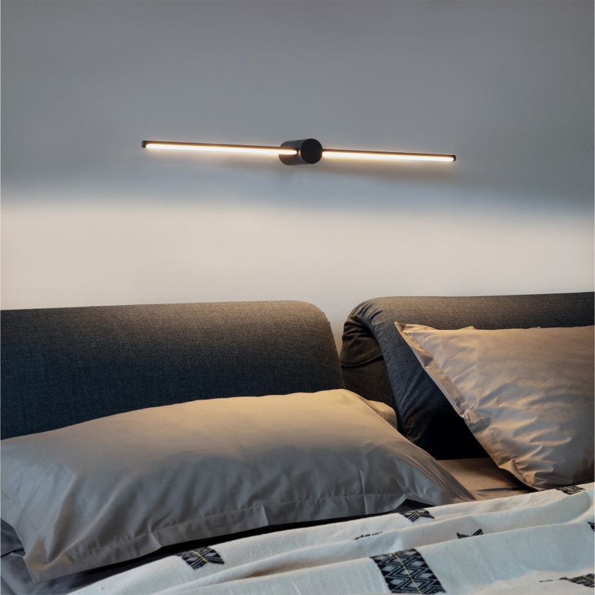 Aplică LED pentru tablouri Ideal Lux FILO LED/16W/230V 115 cm CRI 90 negru
