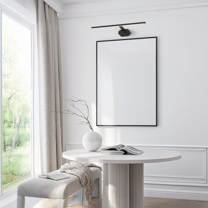 Aplică LED pentru tablouri PRADO LED/11W/230V negru