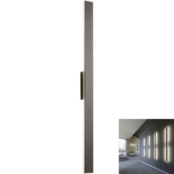 Aplică LED Redo 01-2769 WAPI LED/23W/230V 90,5 cm negru