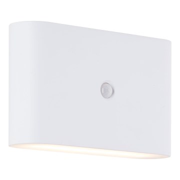 Aplică LED reîncărcabilă de exterior cu senzor Brilliant XINO LED/3W/5V IP44 alb