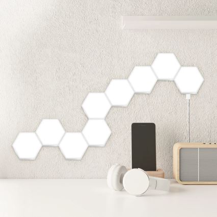 SET 9x aplică LED RGBW decorativă dimabilă MAYA LED/1W/230V + telecomandă