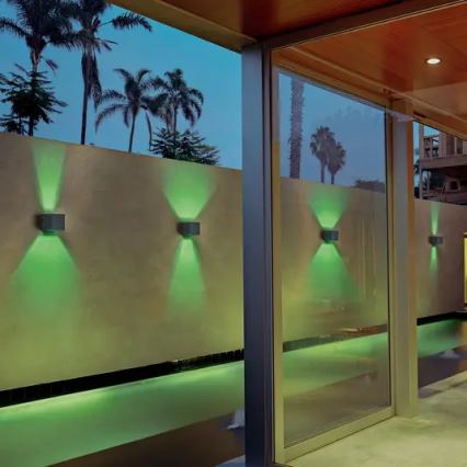 Aplică LED RGBW dimabilă de exterior Ledvance SMART+ BEAM LED/8W/230V 3000-6500K IP44 Wi-Fi