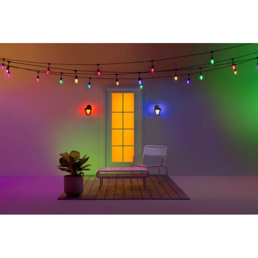 Aplică LED RGBW dimabilă de exterior WiZ LED/9,5W/230V 2700-5000K IP44 Wi-Fi