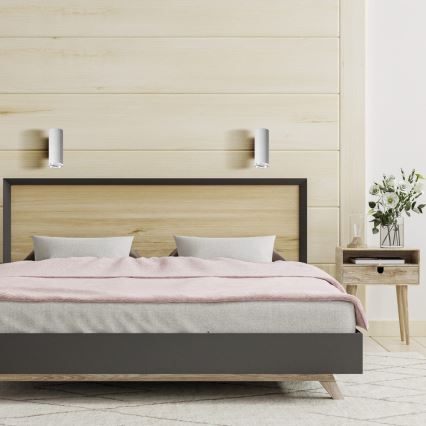 Aplică de perete LED RGBW pentru baie TURYN, reglabilă, 1xGU10/6W/230V 3000K Wi-Fi IP44 alb