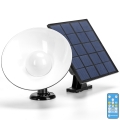 Aplică LED solară Aigostar LED/3,2V 3000K/4000K/6500K IP65 + telecomandă