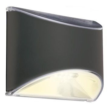Aplică LED solară Briloner 3133015 LED/2W/3,7V IP44 3000K