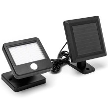 Aplică LED solară cu senzor Aigostar LED/0,64W/3,7V 6500K IP44
