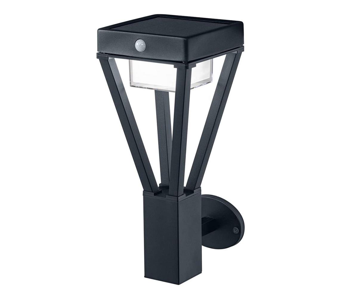 Aplică LED solară cu senzor BOUQUET LED/6W/37V IP44 Ledvance