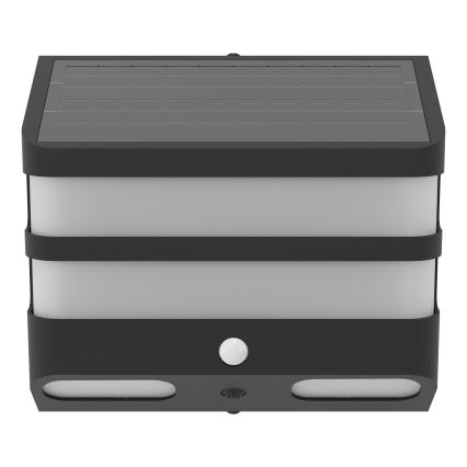 Aplică LED solară cu senzor Eglo LED/6,5W/3,7V 1800 mAh IP44