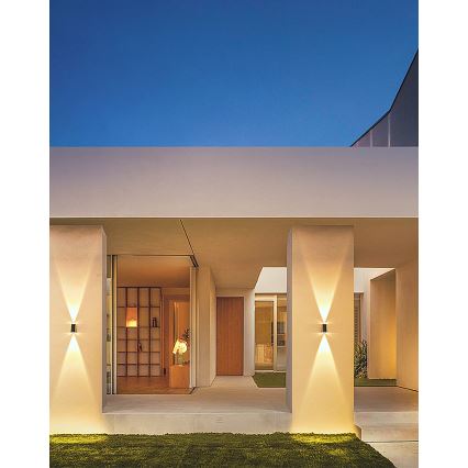 Aplică LED solară cu senzor LED/2W/5V IP54 1300 mAh