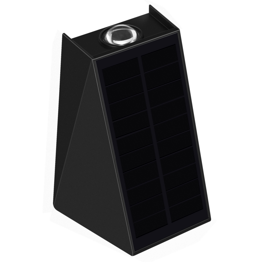 Aplică LED solară cu senzor LED/2W/5V IP54 1300 mAh