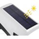 Aplică LED solară cu senzor KAMERA LED/1W/3,7V IP44 + telecomandă