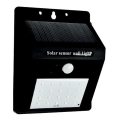 Aplică LED solară cu senzor LED/0,55W/3,7V 1200mAh 6500K IP65