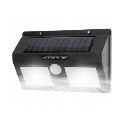 Aplică LED solară cu senzor LED/1,2W/3,7V IP54