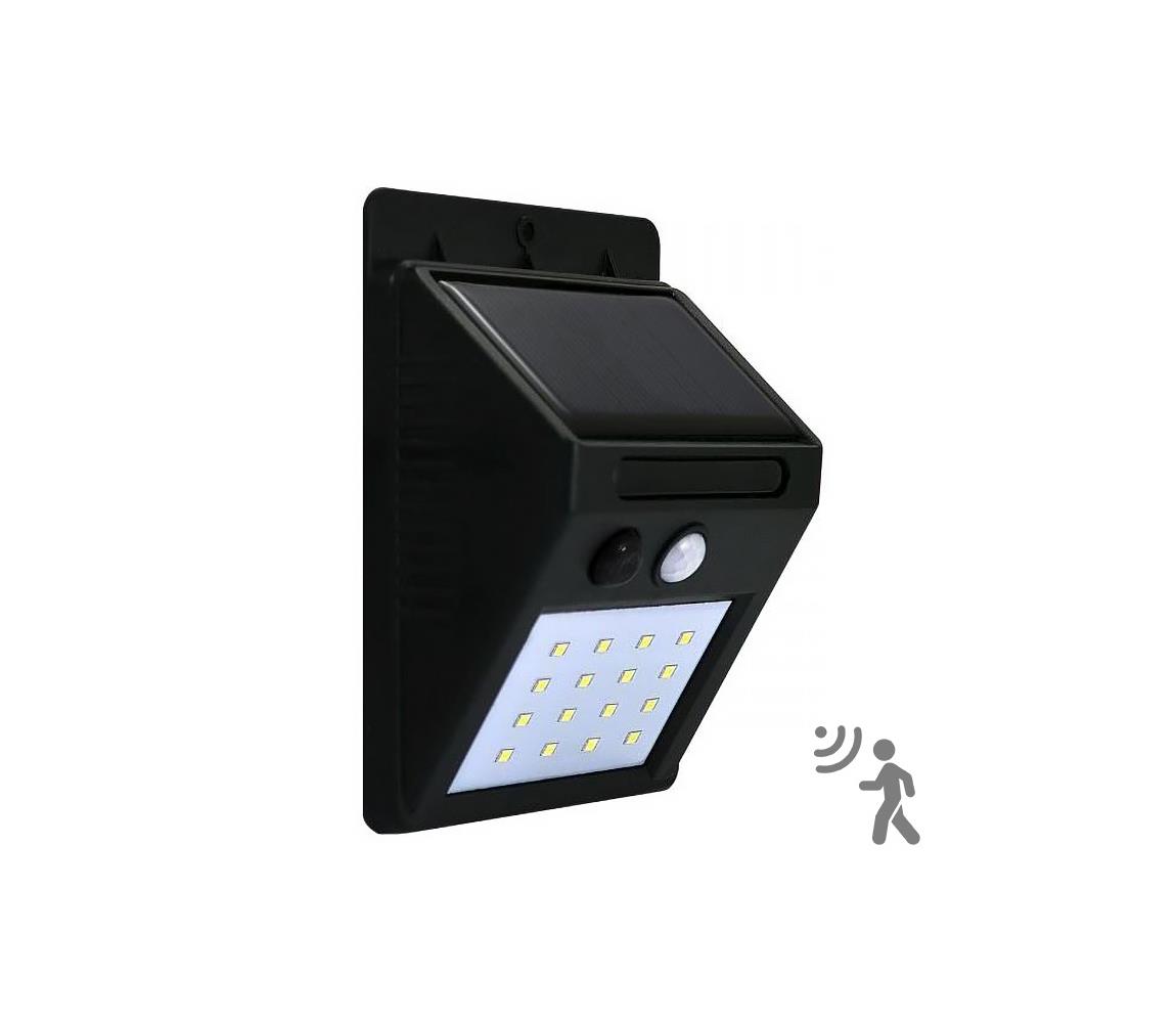 LED Aplica perete solara cu senzor LED/22W