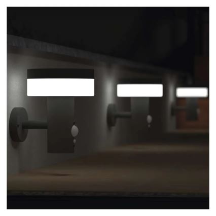 Aplică LED solară cu senzor LED/2W/3,7V 1200 mAh IP44