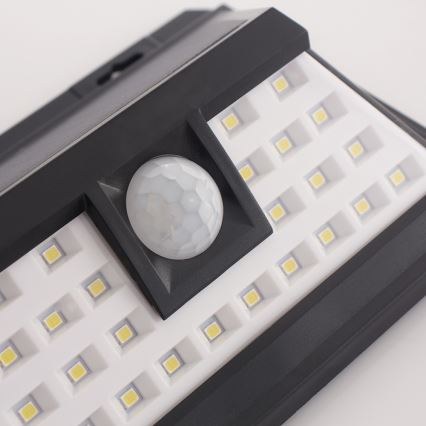 Aplică LED solară cu senzor LED/5W/3,7V 1800 mAh IP65