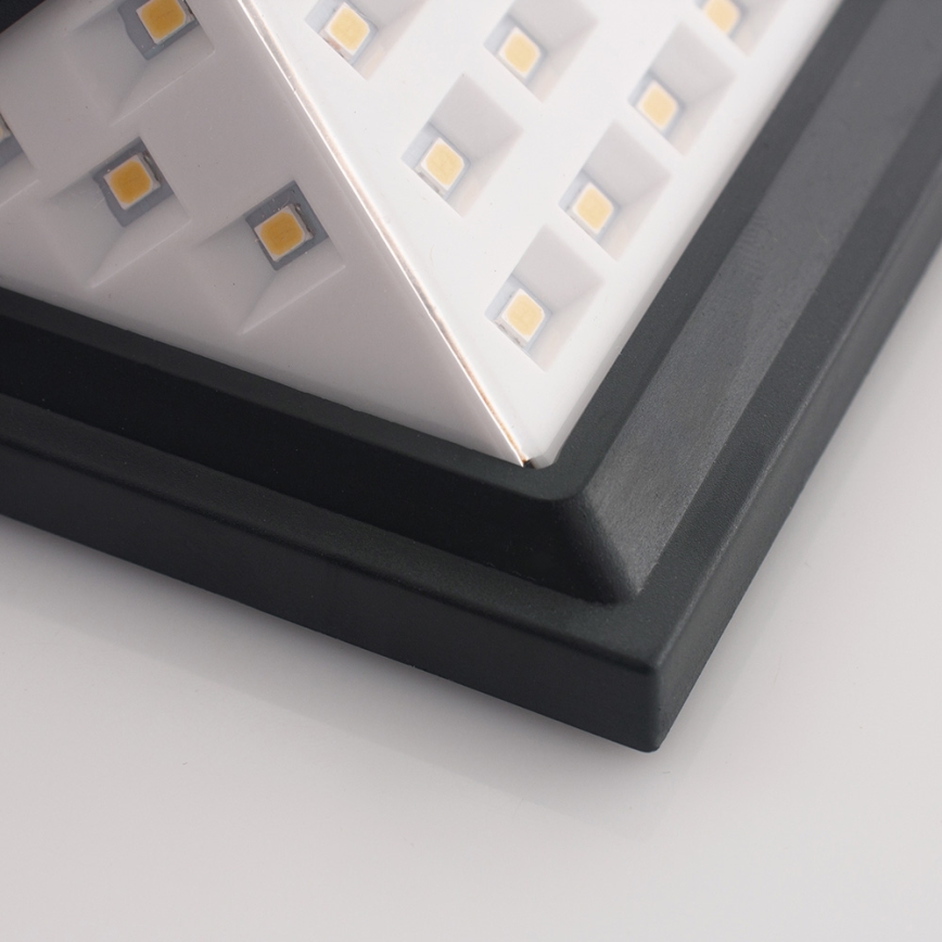 Aplică LED solară cu senzor LED/5W/3,7V 1800 mAh IP65