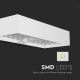 Aplică LED solară cu senzor LED/6W/3,7V IP65 4000K alb