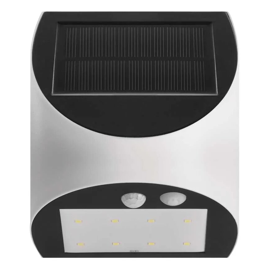 Aplică LED solară cu senzor LUMI LED/3,7W 1200mAh IP54 alb