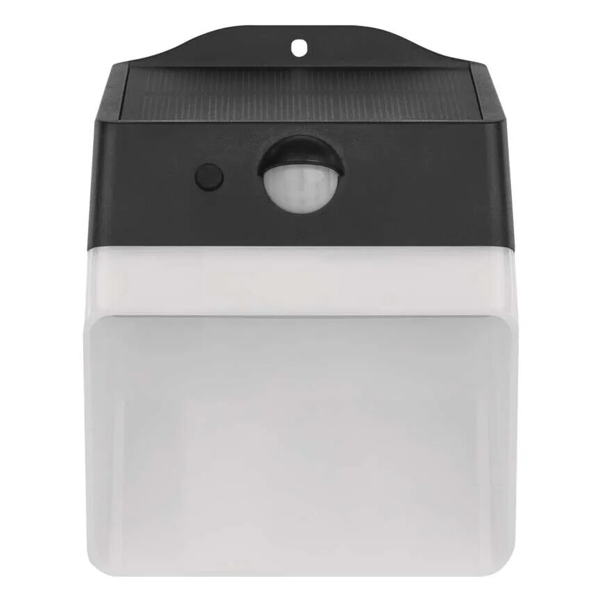 Aplică LED solară cu senzor LUMI LED/3,7W IP65 negru