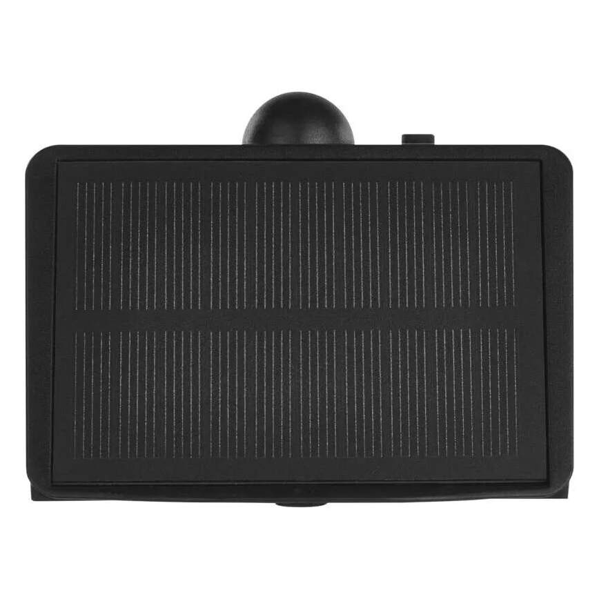 Aplică LED solară cu senzor LUMI LED/3,7W IP65 negru