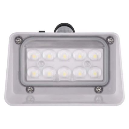 Aplică LED solară cu senzor LUMI LED/3,7W IP65 negru