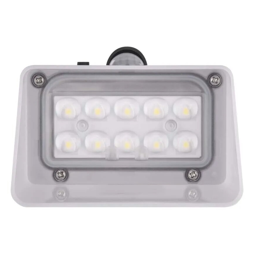 Aplică LED solară cu senzor LUMI LED/3,7W IP65 negru