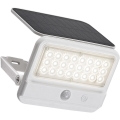 Aplică LED solară cu senzor Rabalux LED/7W/3,7V IP54 alb